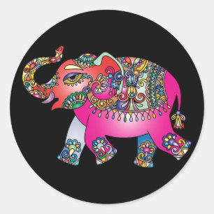 autocollants d'éléphant