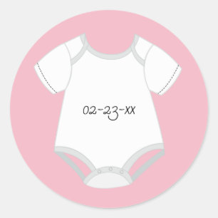 Autocollants d'équipement de bébé avec l'échéance