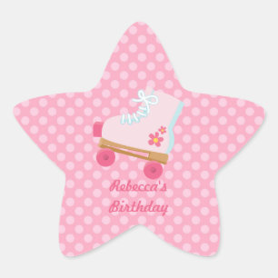 Autocollants d'étoile d'anniversaire de