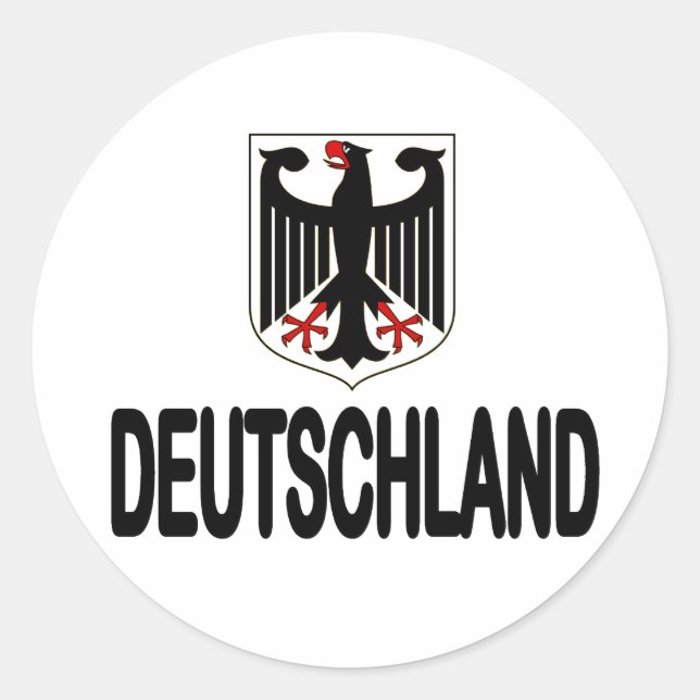 Autocollants Deutschland Soccer Fußball Eagle (Devant)