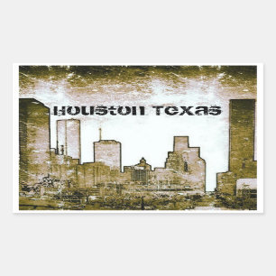Autocollants d'horizon de Houston le Texas