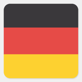 Autocollants drapeau Allemagne x20 drapeau carré a