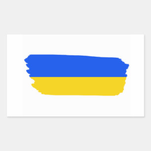 autocollants drapeau ukrainien