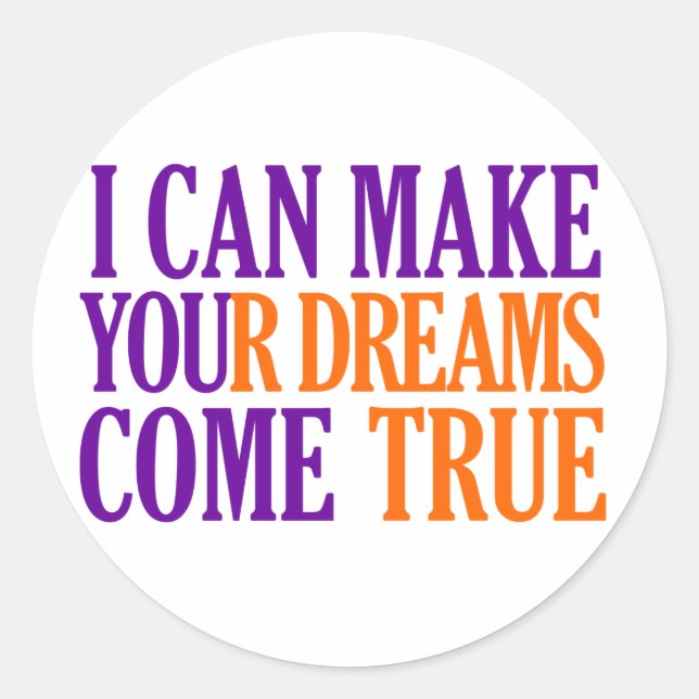 Autocollants Dream Maker (Devant)
