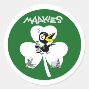 Autocollants Drinky Crow