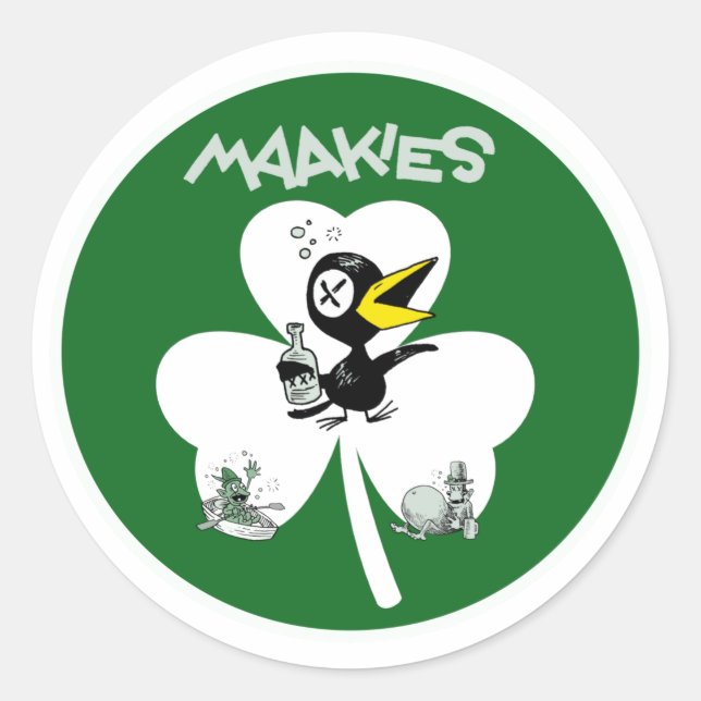 Autocollants Drinky Crow (Devant)