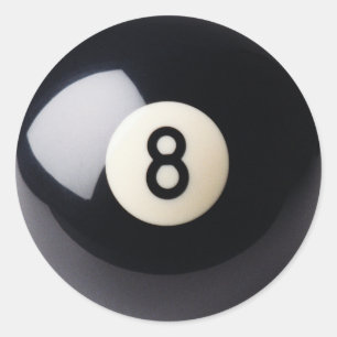 Autocollants du billard 8-Ball de billards
