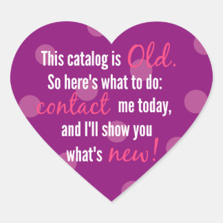 autocollants du catalogue à coeur pointillé de pol