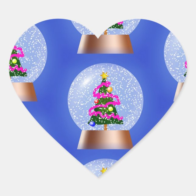 autocollants du globe de neige (Devant)