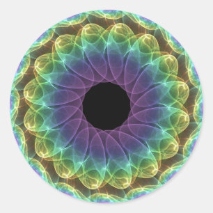 Autocollants du mandala C02