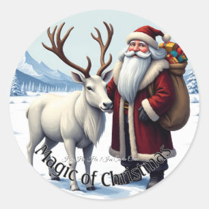 Autocollants du Père Noël