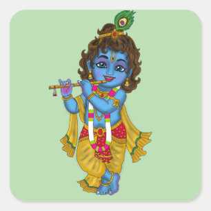 Autocollants du Seigneur Krishna
