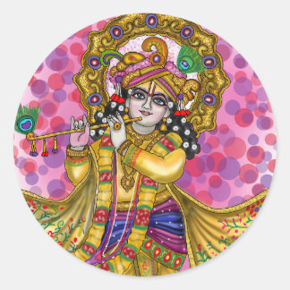 Autocollants du Seigneur Krishna