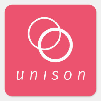 Autocollants d'unison
