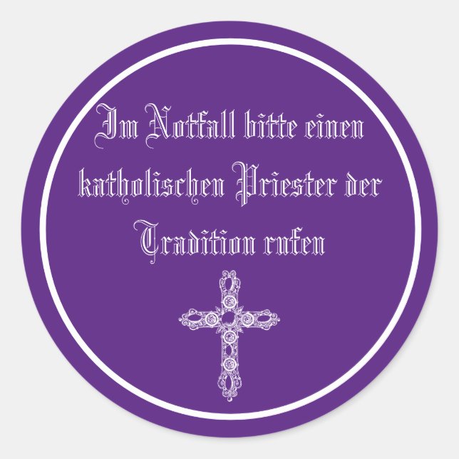 Autocollants d'urgence (Devant)