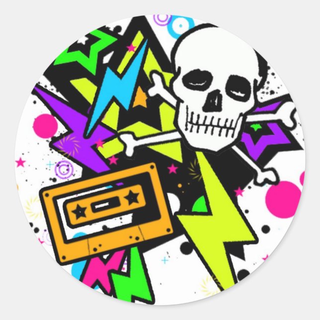 autocollants éclair (Devant)