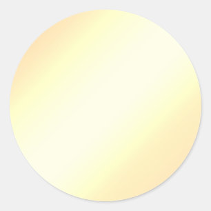 Autocollants élégants et chics à feuille dorée fau