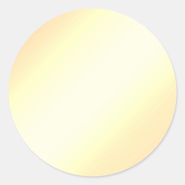 Autocollants élégants et chics à paillettes dorées (Devant)