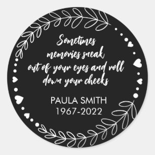 Autocollants en mémoire de. tissu