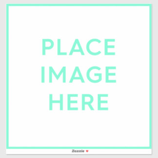 Autocollants en vinyle de 14 po x 14 po sur mesure