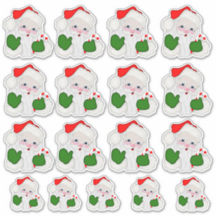 Autocollants en vinyle de 14 po x 14 po sur mesure