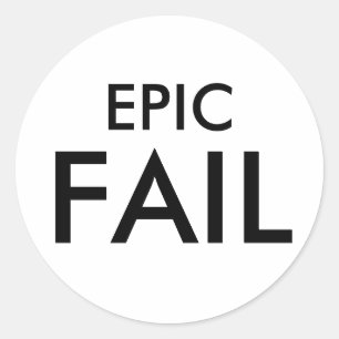 Autocollants EPIC FAIL