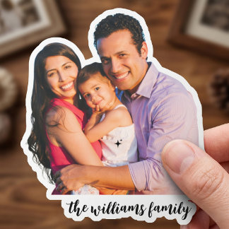 Autocollants étanches avec photo de famille person