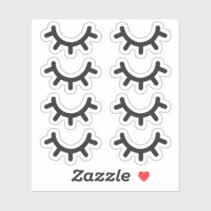 Autocollants Eyelash