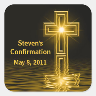 Autocollants faits sur commande de confirmation