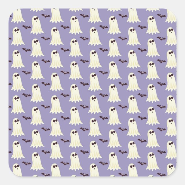 Autocollants Fantômes et chauves-souris (Devant)