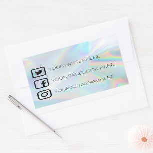Autocollants Faux Holo