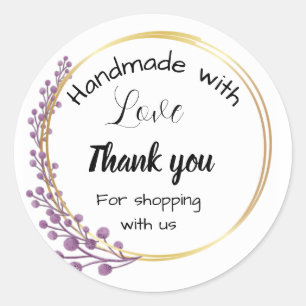 Autocollants Floral Business