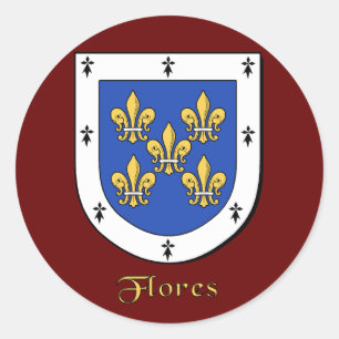 Autocollants Flores Family Shield