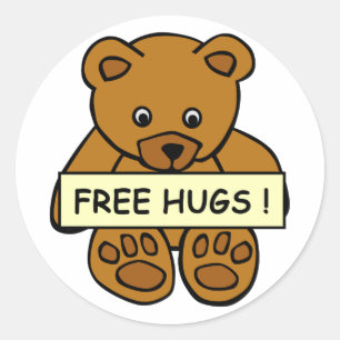 Autocollants Free Hugs