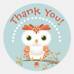 Autocollants graphiques adorables de Merci de