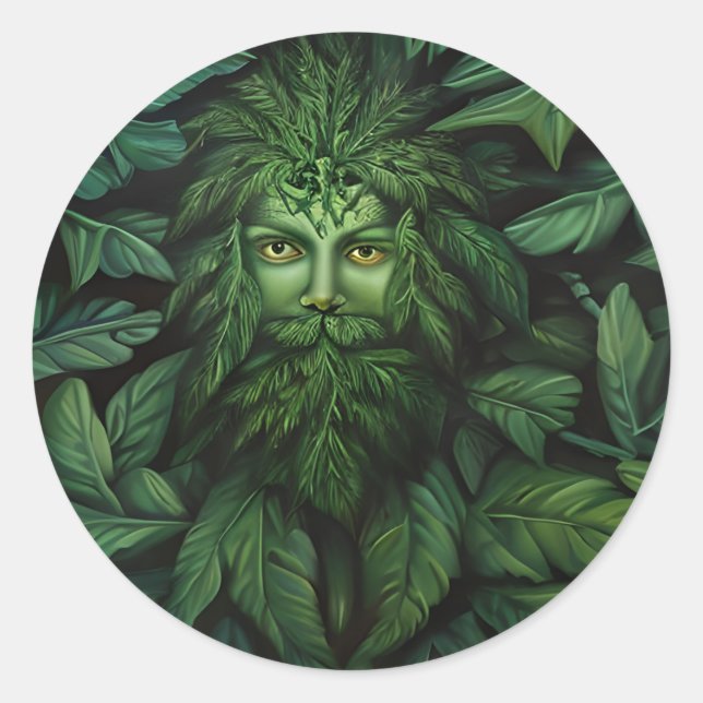 Autocollants Green Tree Man (Devant)