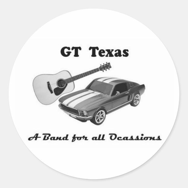 Autocollants GT Texas (Devant)