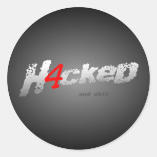 Autocollants H4cked