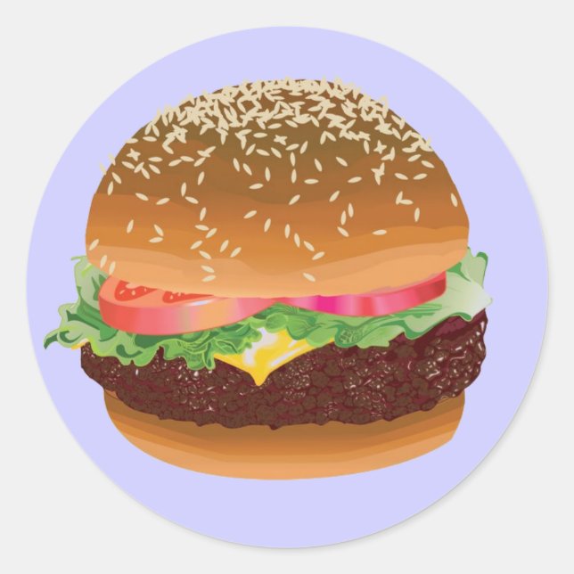 Autocollants Hamburger (Devant)