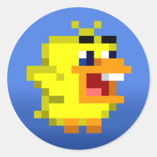 Autocollants heureux d'oiseau de Matchy