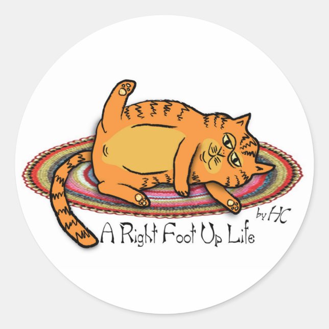 Autocollants Hippie Chick (Devant)