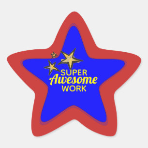 Autocollants impressionnants superchouette