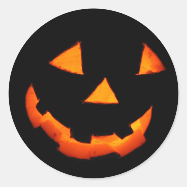 Autocollants Jack-o'Lantern (Devant)
