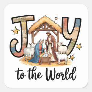 Autocollants Joy To World