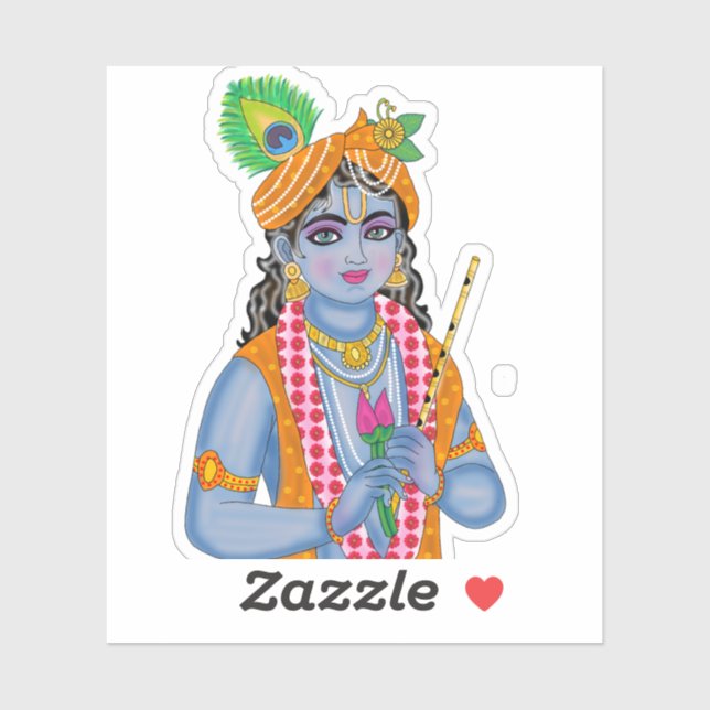 Autocollants Krishna (Feuille)