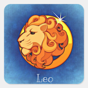 autocollants leo zodiac