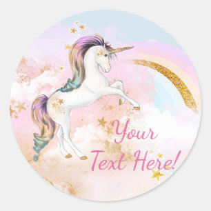 Autocollants Licorne Arc-en-Ciel