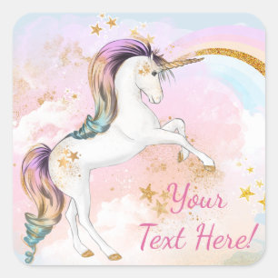 Autocollants Licorne Magiques