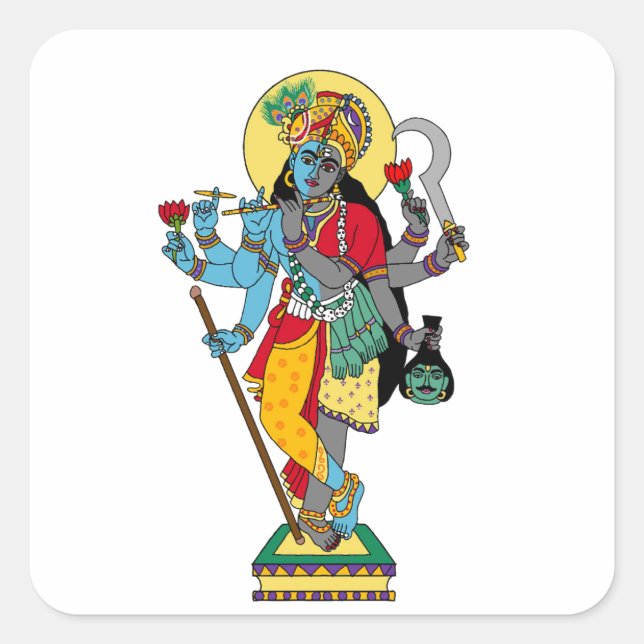 Autocollants Lord Krishnakali (Devant)