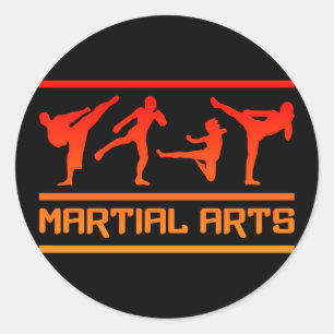 Autocollants Martial Arts